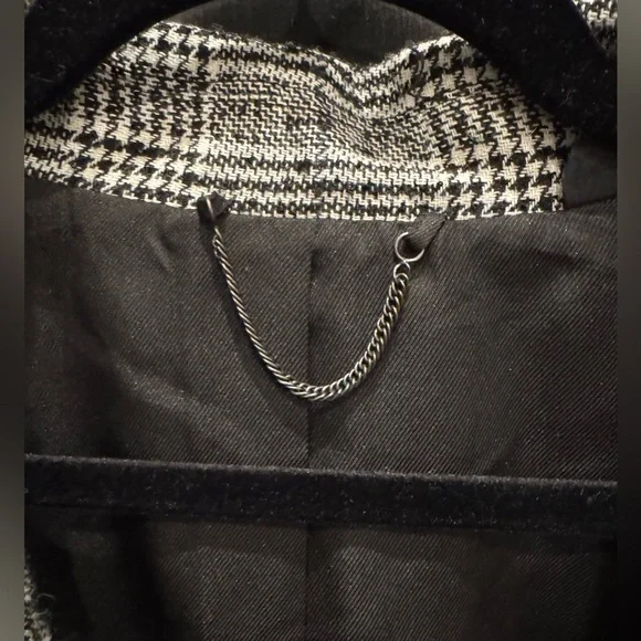 All Saints Dustie Checkered Coat - Picture 4 of 6